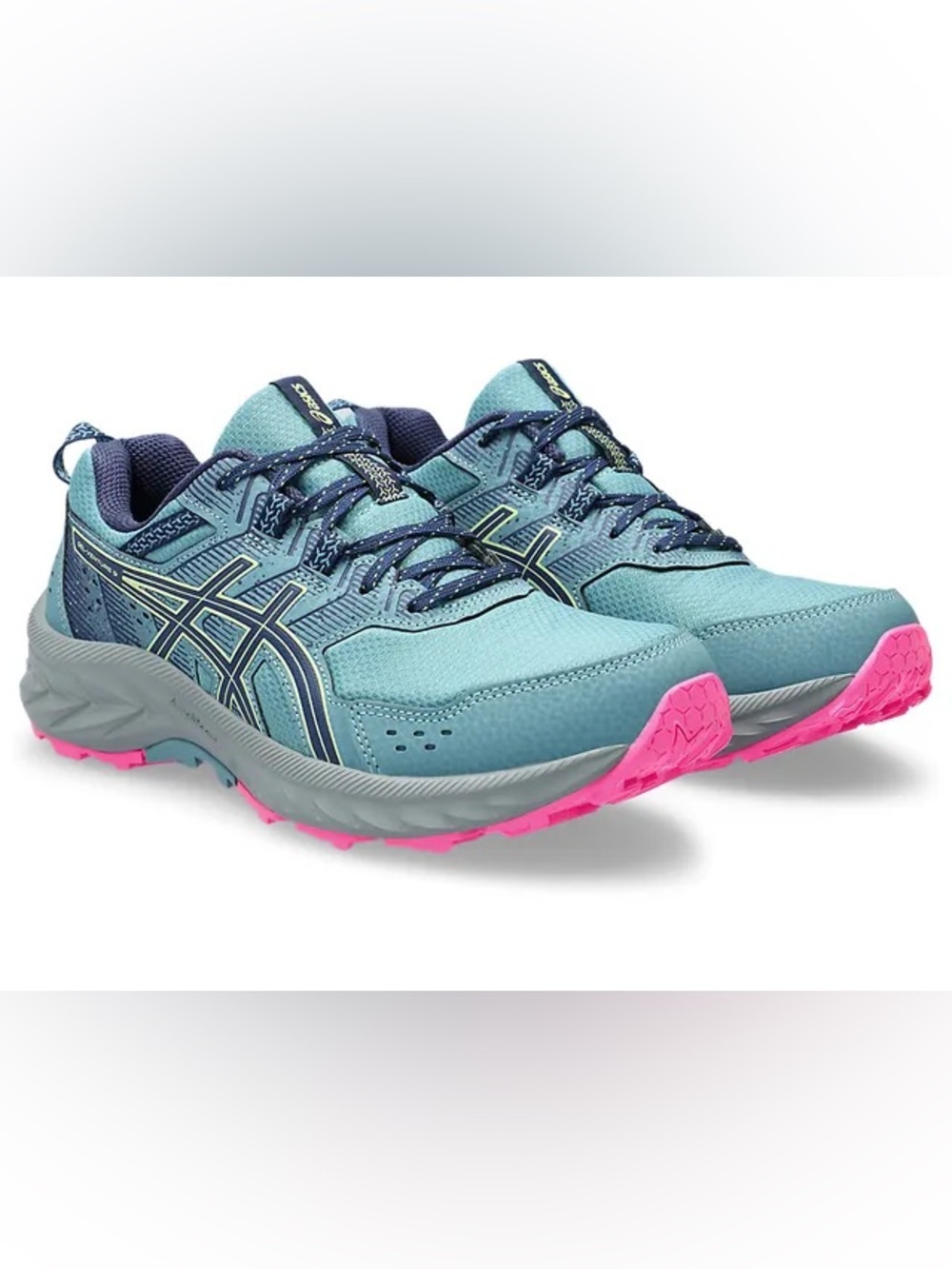 ASICS Women's Gel-Venture 9 Trail Running Shoes - Turquoise/Aqua Size 9
